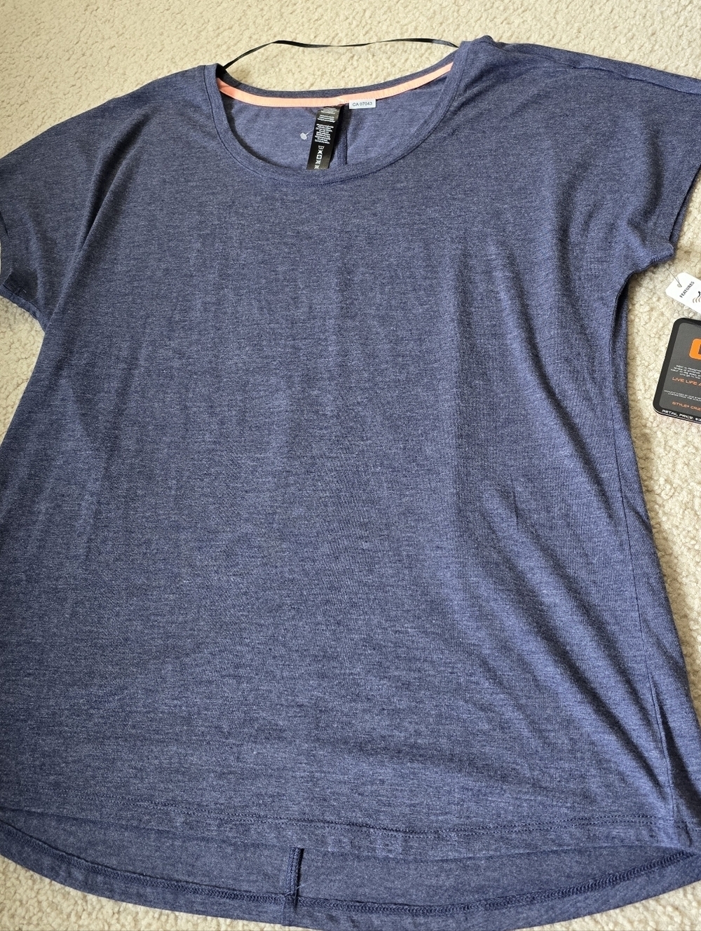 NWT RBX Workout Wicking Tee Womens Size Large